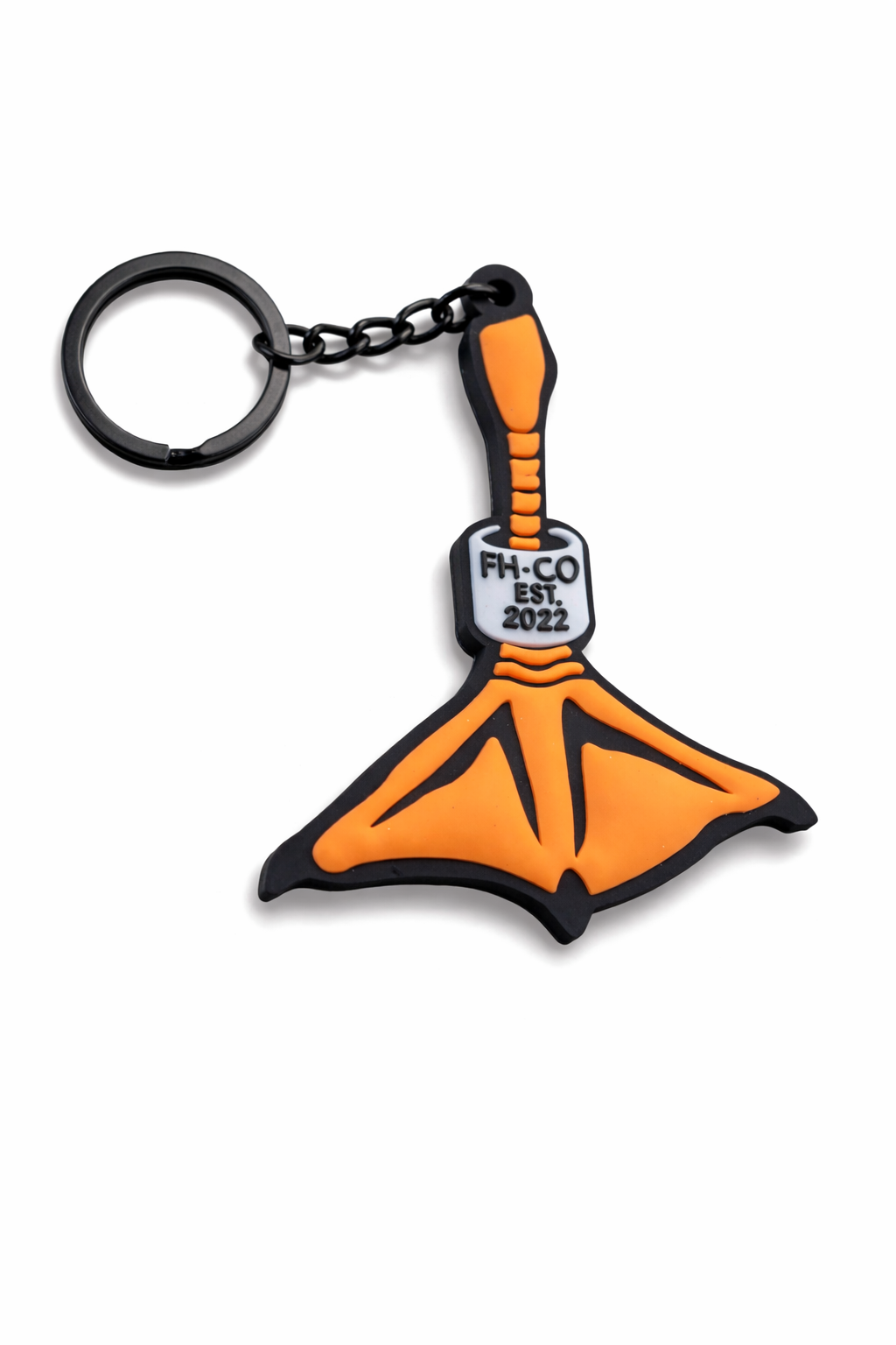 Duck Leg Band Keychain