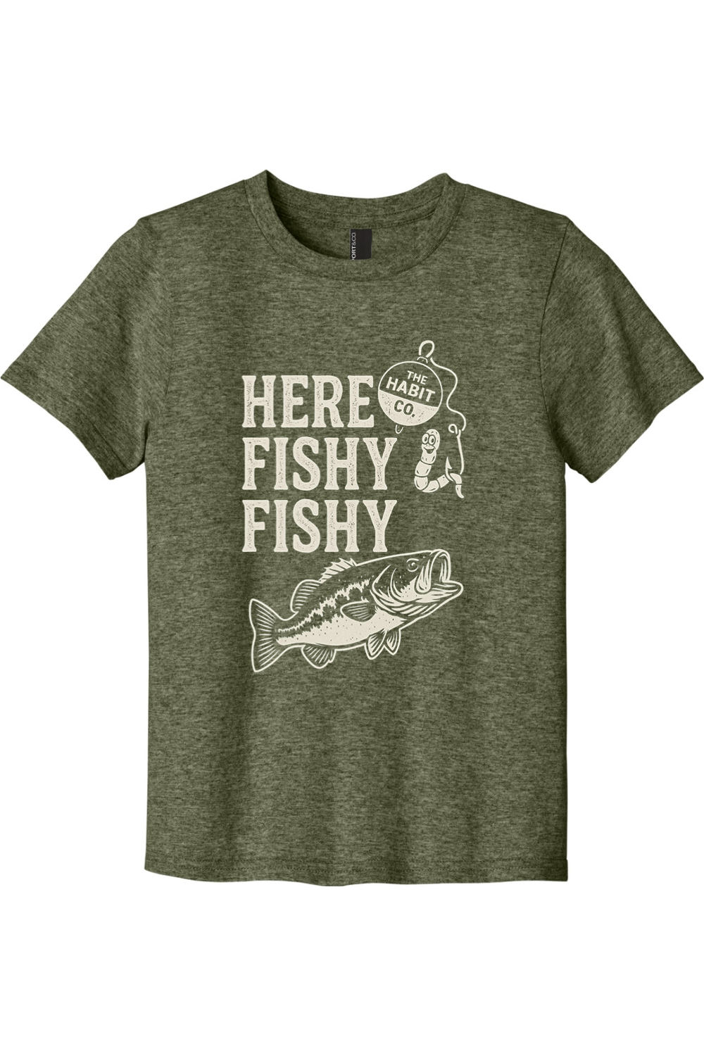Here Fishy Fishy Youth T - Fowl Habit Co.