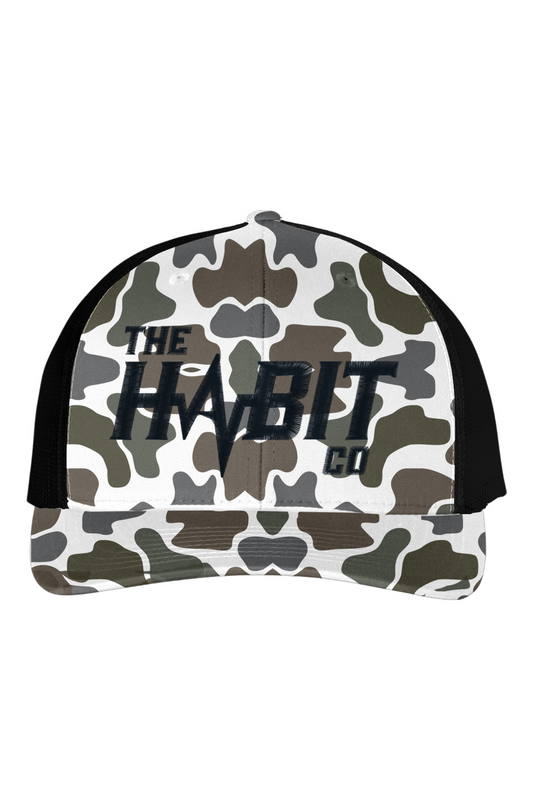 Duck Camo Trucker Snapback Hat - Fowl Habit Co.