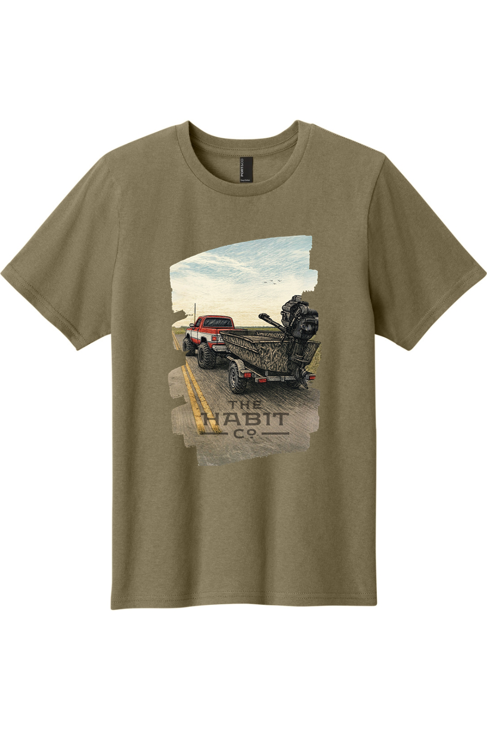 Port & Co Youth Easy Cotton Tee - Fowl Habit Co.